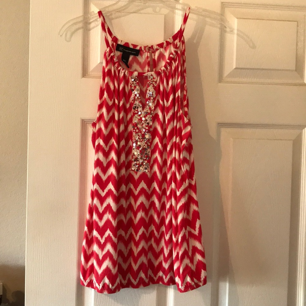 INC sleeveless top